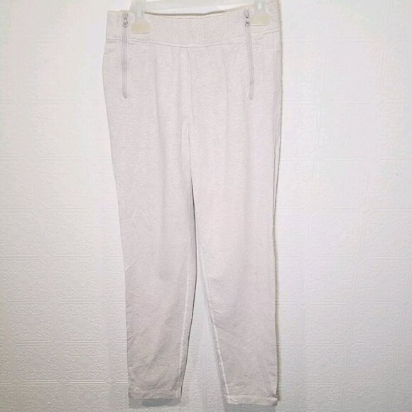 LULULEMON Rejuvenate Sweatpants French Terry •6• Heathered Dune Beige Zip Pocket - Picture 3 of 11